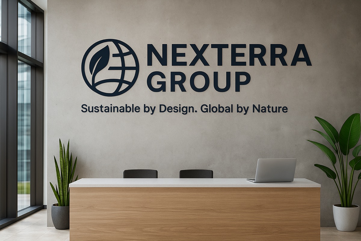 Nexterra Group branded office — modern business technology
